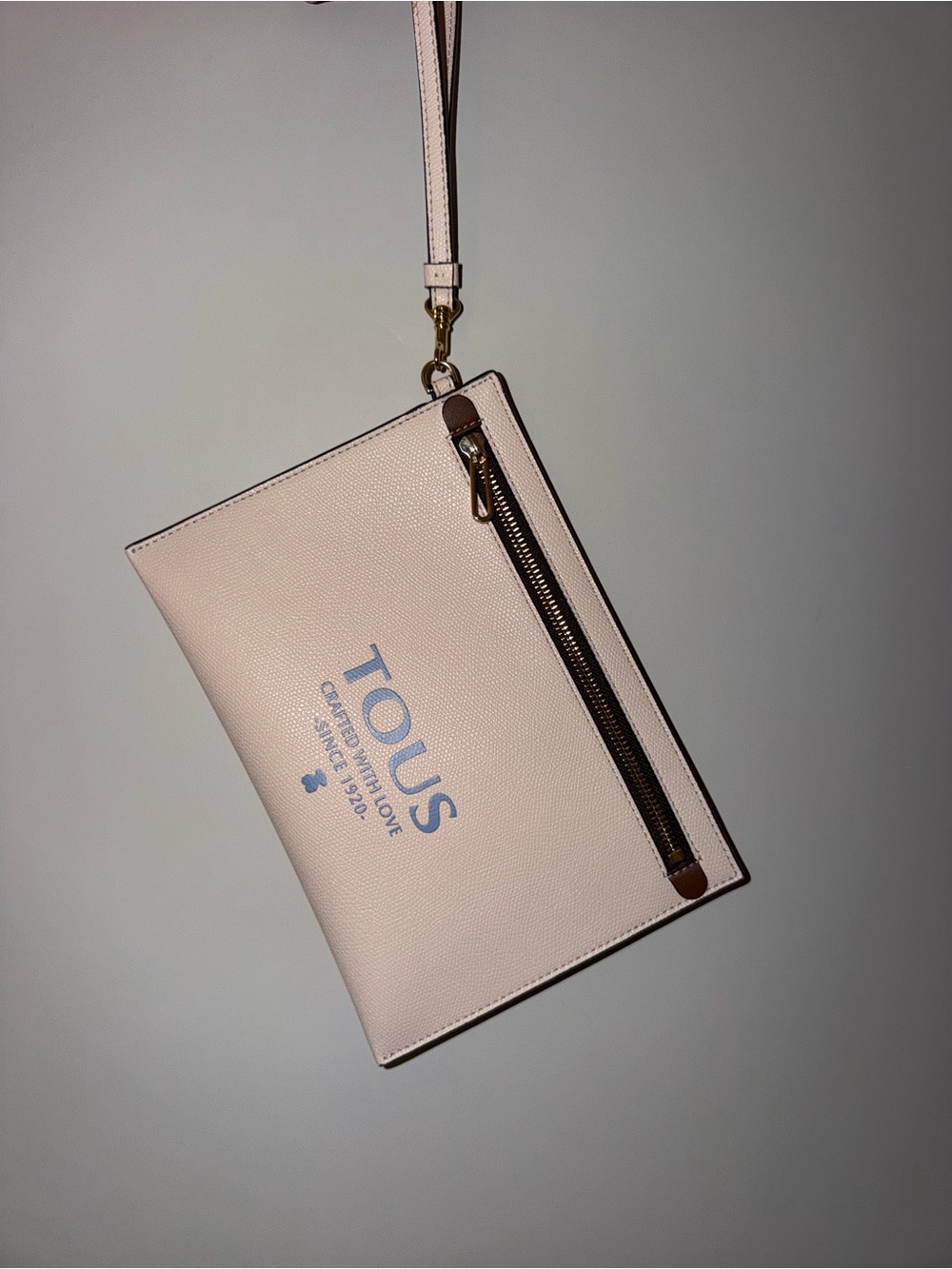 TOUS Wristlet Clutch with Front Zip